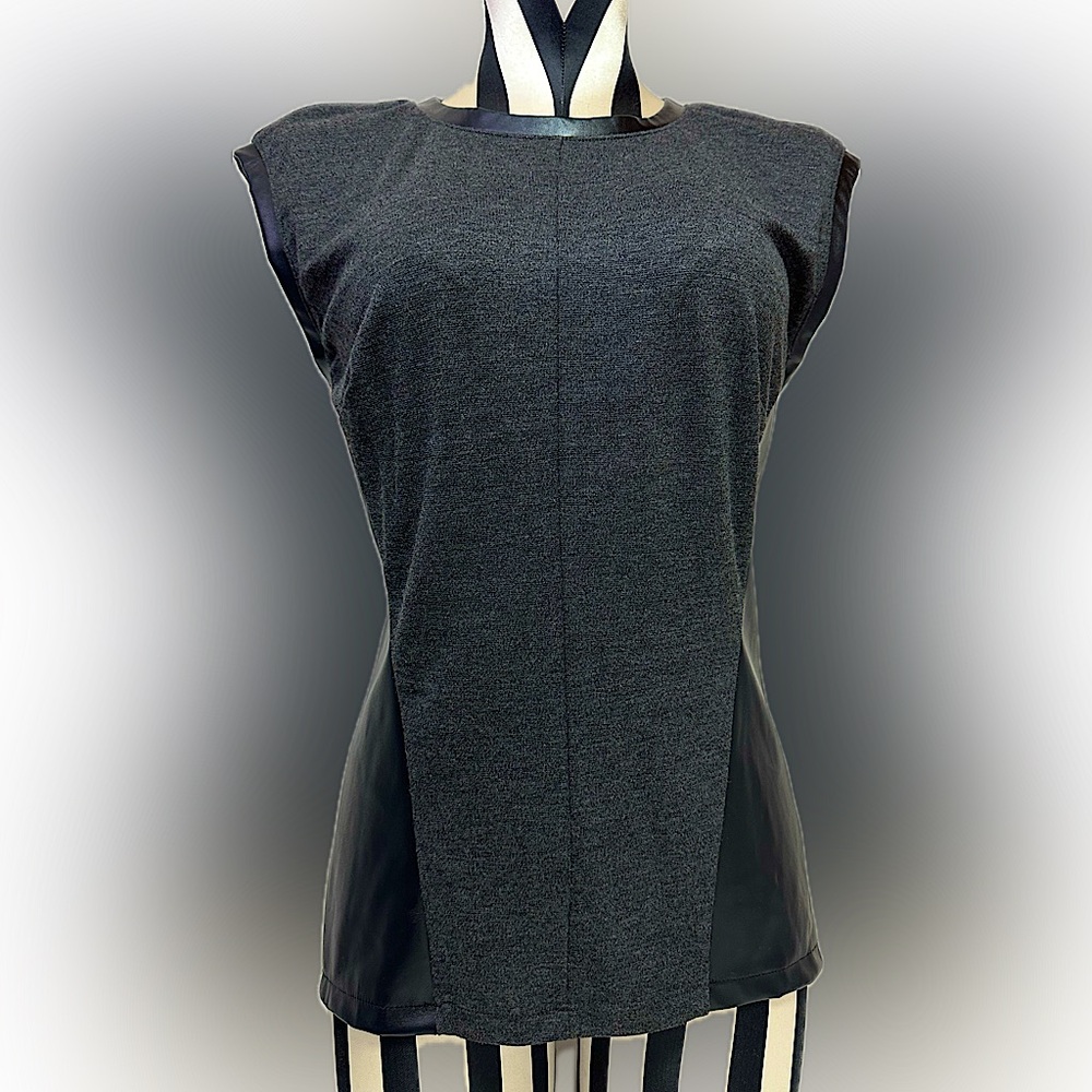 Halogen Charcoal and Black Top